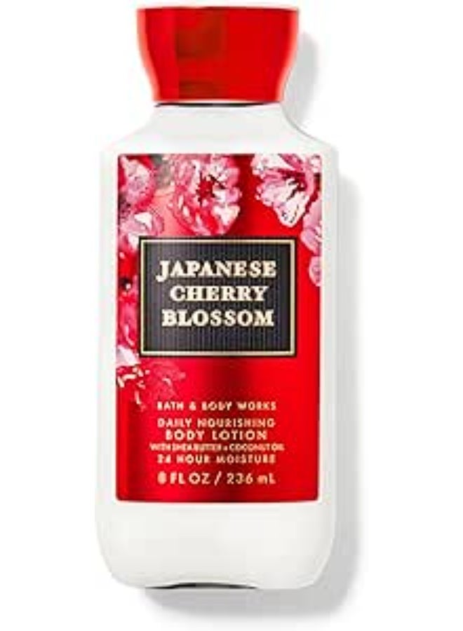 باث آند بودي وركس لوشن جسم باث آند بودي يابانيز تشيري بلوسوم – ترطيب يومي 236 مل - Image 1